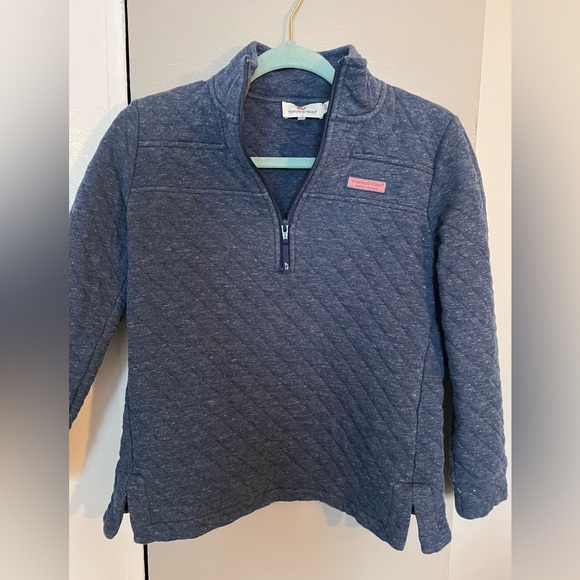 Vineyard Vines Navy Quilted Jacket - Picture 2 of 9